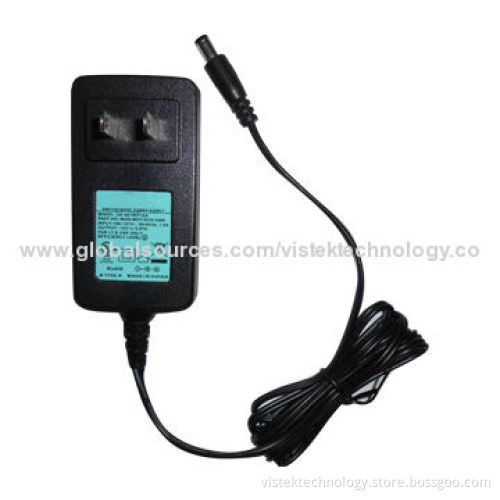 UL-marked Standard Battery Charger, 12V DC, 2.67A Output